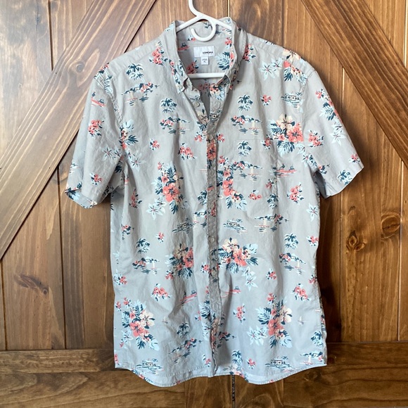 Sonoma Other - TROPICAL SHORT SLEEVE BUTTON DOWN SHIRT
